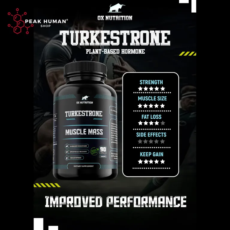 Ox Nutrition Turkesterone 30caps / 90caps - Image 3