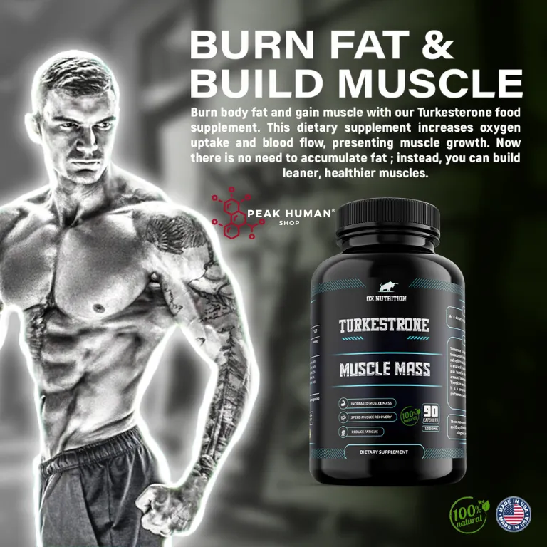 Ox Nutrition Turkesterone 30caps / 90caps - Image 5