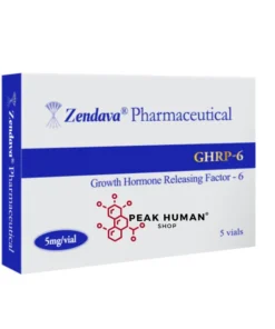 Zendava  GHRP-6 5x5mg Vial Growth Hormone Releasing Peptide-6