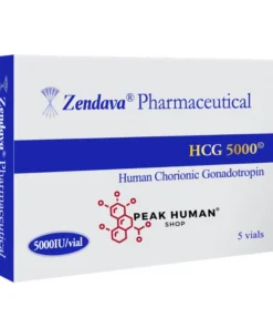 Zendava  HCG 1 Box (5 Vials) Human Chorionic Gonadotropin (HCG)