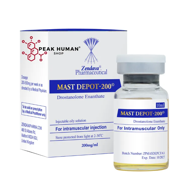 Zendava Mast Depot 200mg x10ml Drostanolone Enanthate