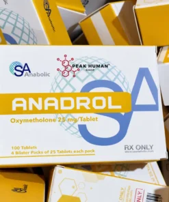 SA Anabolic  Anadrol 25mg. 100tabs.