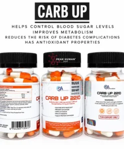 SA Anabolic  Carb up 2210mg 60cap.