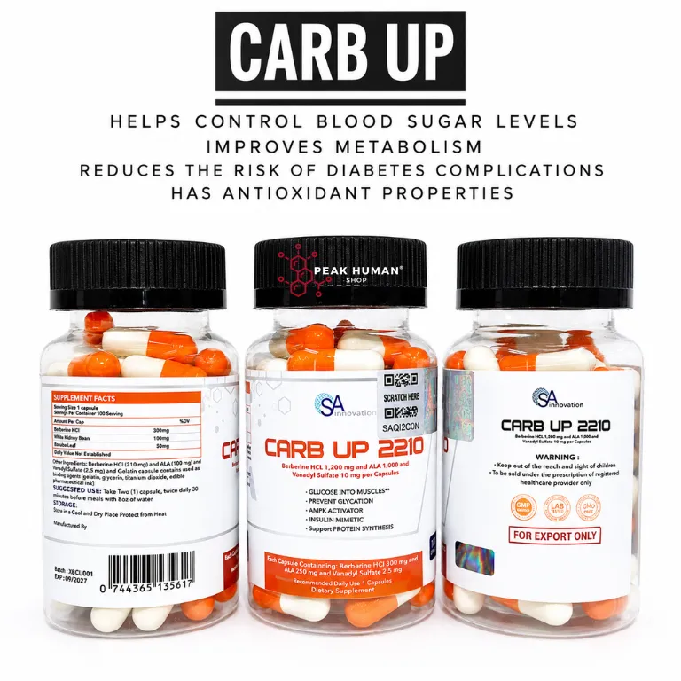 SA Anabolic Carb up 2210mg 60cap.