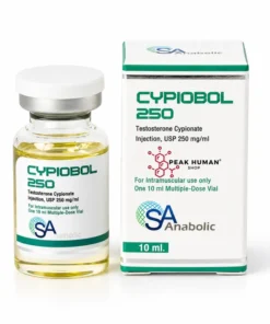 Alternative view of SA Anabolic  Cypiobol 250 Testosterone Cypionate 250mg. 10ml.