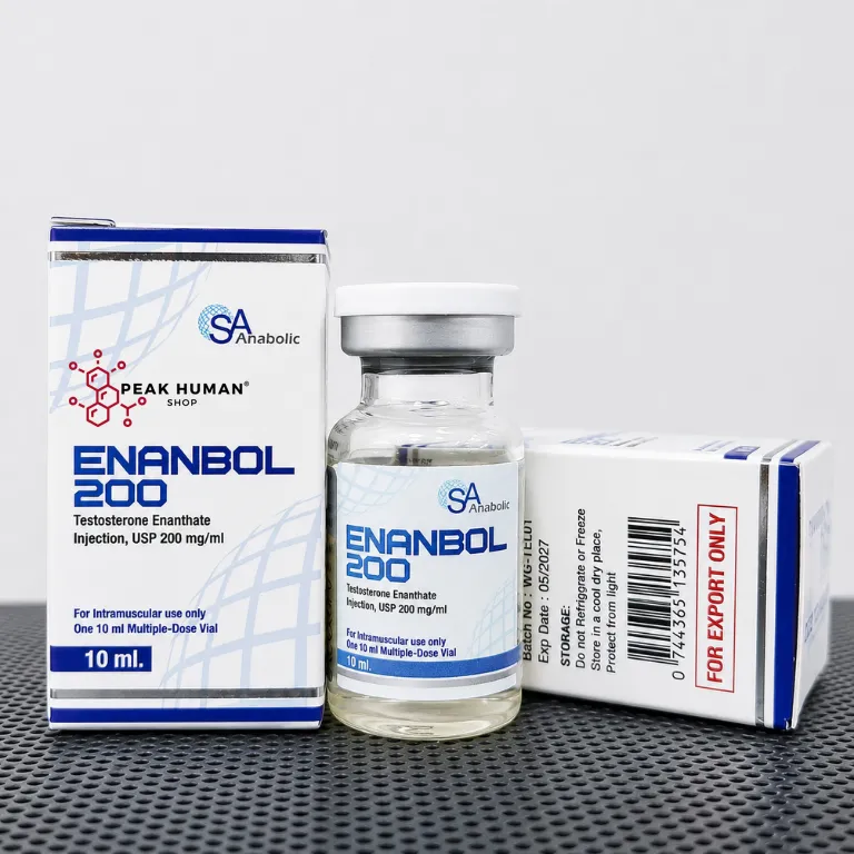 SA Anabolic Enanbol 200 Testosterone Enanthate 200mg. 10ml. - Image 2