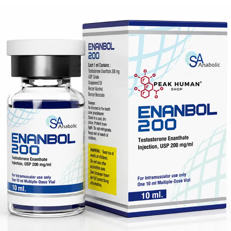 SA Anabolic  Enanbol 200 Testosterone Enanthate 200mg. 10ml.