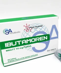 Alternative view of SA Anabolic  Ibutamoren MK-677 10mg. 50tabs.