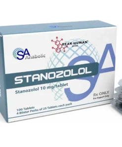 Alternative view of SA Anabolic  Stanozolol 10mg. 100tabs.