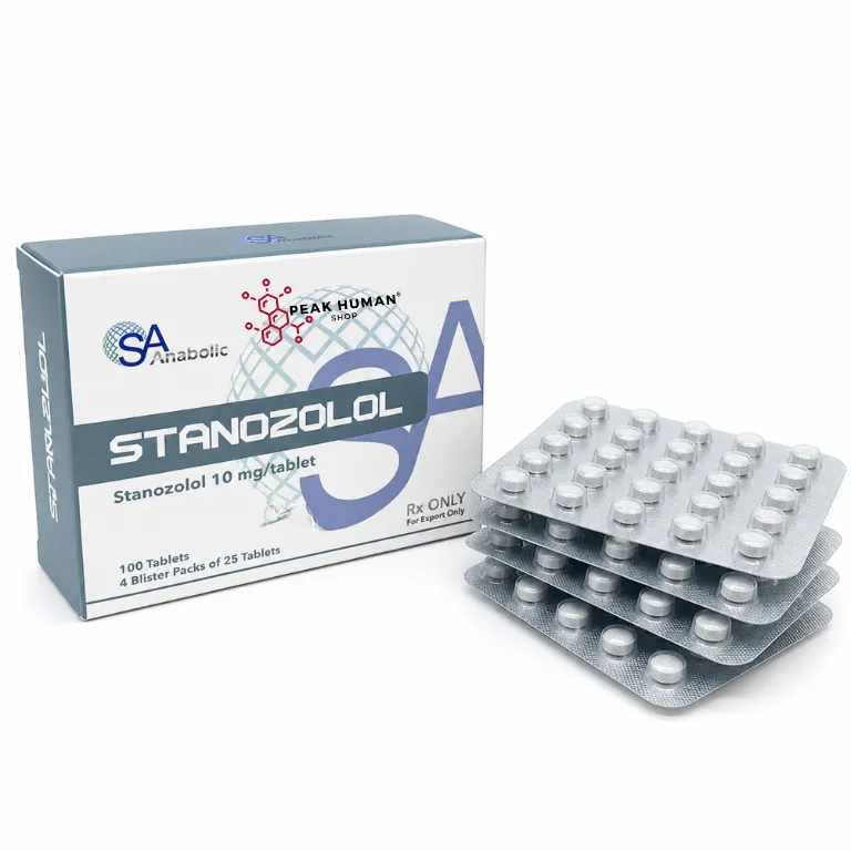 SA Anabolic Stanozolol 10mg. 100tabs.