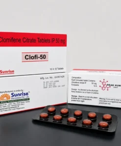 Sunrise  Clomid 50mg. 100tabs.