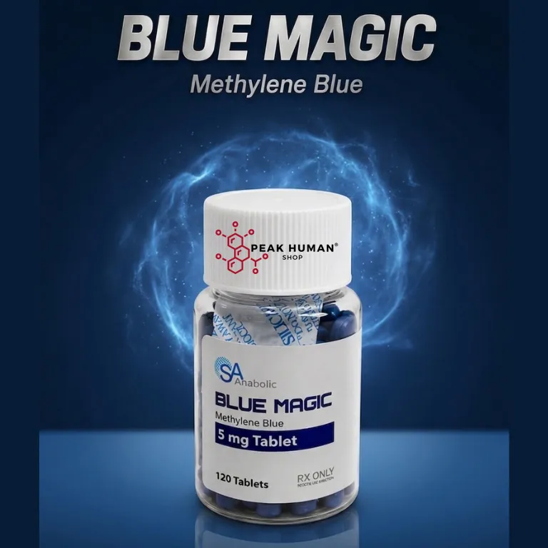 SA Anabolic Blue Magic Methylene Blue 5mg 120Tabs.