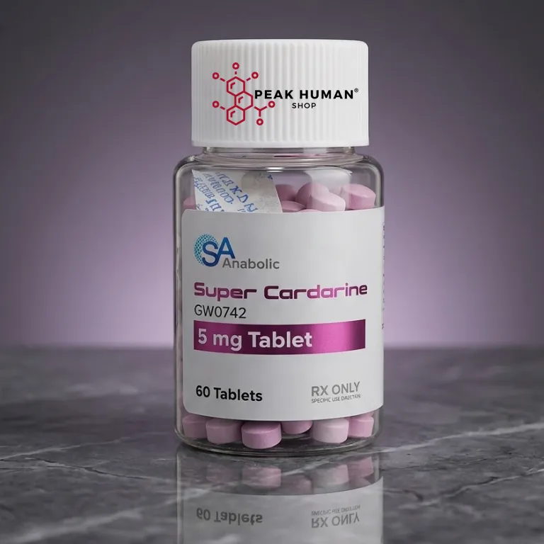 SA Anabolic  Super Cardarine GW-0742 5mg 60Tabs.