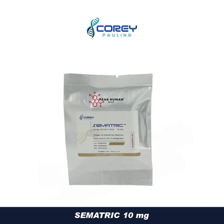 Corey Pauling  Sematric Semax, ACTH4-7PGP 10 mg (3 + 3 vials)