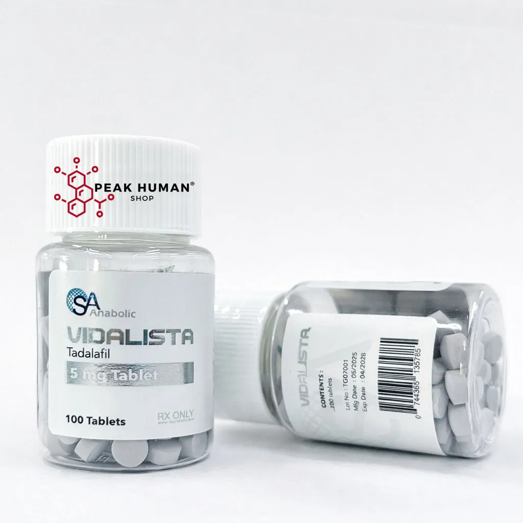 SA Anabolic  Vidalista (Tadalafil) 5mg 100Tabs
